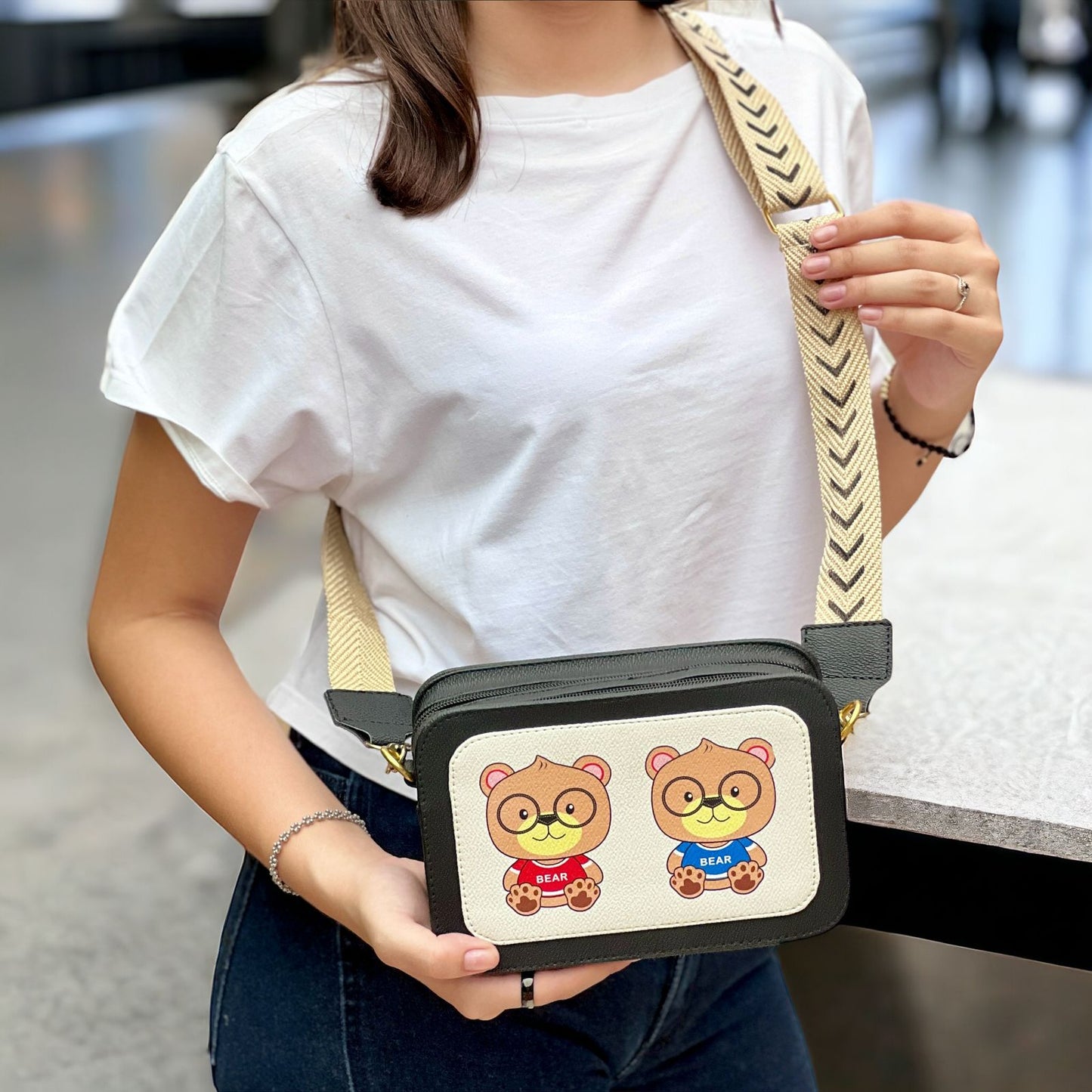 OsitoCarry 🐻 | Bolso compañero de aventuras adorable