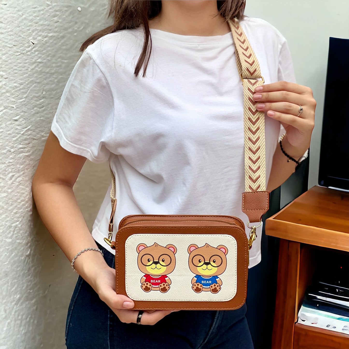 OsitoCarry 🐻 | Bolso compañero de aventuras adorable