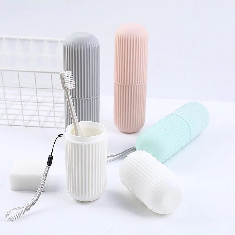 Compact Toothbrush Holder 🪥🫗.