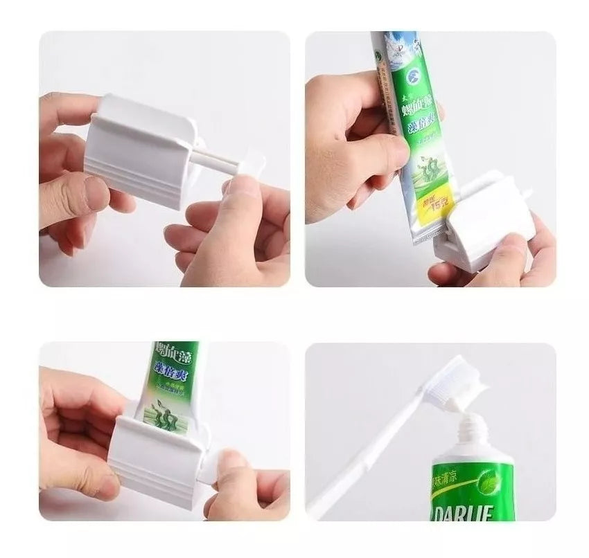 Kit x3 Toothpaste Squeezer®️ + ¡CEPILLO BAMBU DE OBSEQUIO!