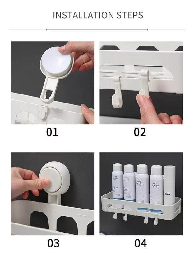 MultiSuction Rack | Estante organizador multiusos